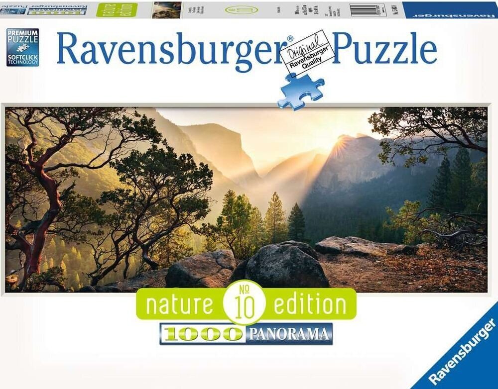 Dėlionė su gamta Ravensburger Yosemite Park, 1000 d. kaina ir informacija | Dėlionės (puzzle) | pigu.lt