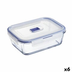 Priešpiečių dėžutė Luminarc Pure Box Active, 19 x 13 cm, 1,22 L, 6 vnt. kaina ir informacija | Maisto saugojimo  indai | pigu.lt