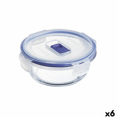 Герметичная коробочка для завтрака Luminarc Pure Box Active 420 ml 12 x 5 cm Двухцветный Cтекло (6 штук) цена и информация | Посуда для хранения еды | pigu.lt
