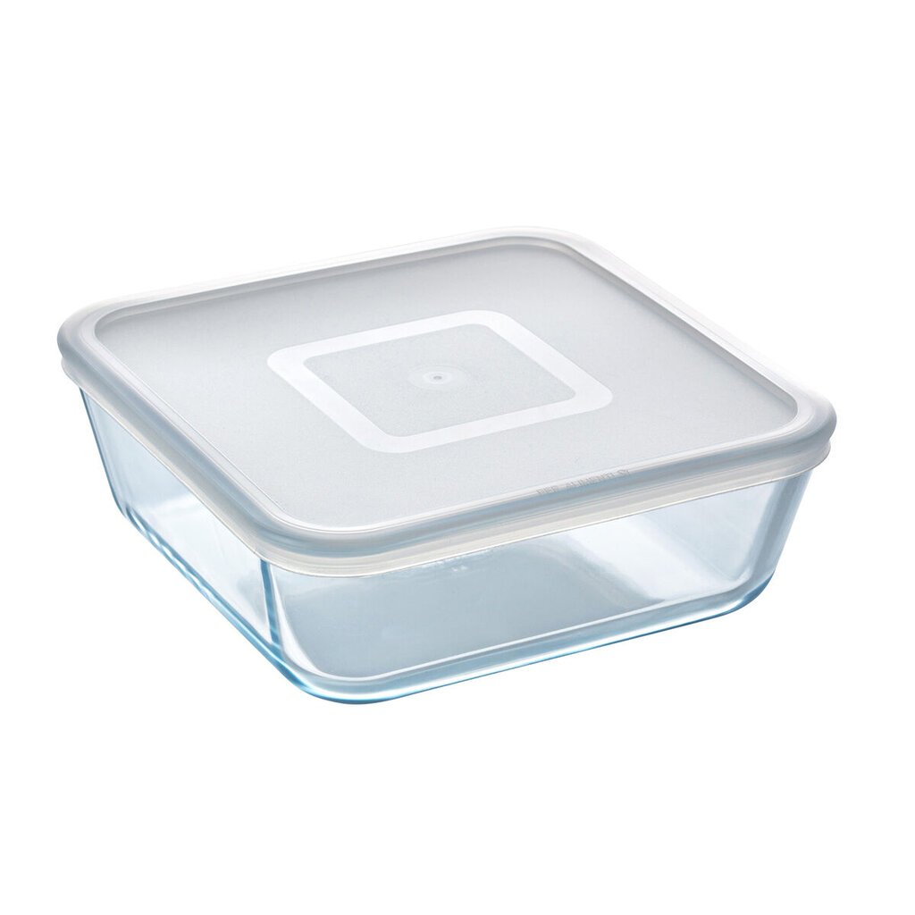 Kvadratinė pietų dėžutė su dangteliu Pyrex Cook & Freeze, 2 L, 19 x 19 cm, 4 vnt. kaina ir informacija | Maisto saugojimo  indai | pigu.lt