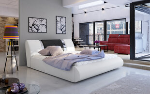 Кровать  Flavio, 140х200 см, белый/черный цвет цена и информация | ELTAP Мебель и домашний интерьер | pigu.lt
