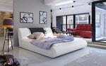 Кровать  Flavio, 140х200 см, белый/черный цвет