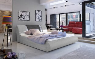 Кровать  Flavio, 160х200 см, серый цвет цена и информация | Кровати | pigu.lt