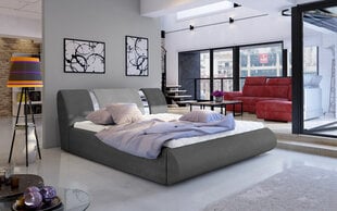 Кровать  Flavio, 160х200 см, серый цвет цена и информация | Кровати | pigu.lt