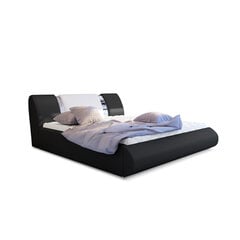 Кровать  Flavio, 140х200 см, черный/белый цвет цена и информация | Кровати | pigu.lt