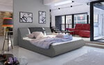 Кровать  Flavio, 180х200 см, серый цвет