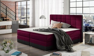 Кровать  Damaso, 180х200 см, красный цвет цена и информация | Кровати | pigu.lt