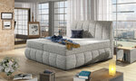 Кровать  Vincenzo, 140х200 см, серого цвета