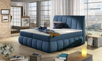 Кровать  Vincenzo, 140х200 см, синего цвета