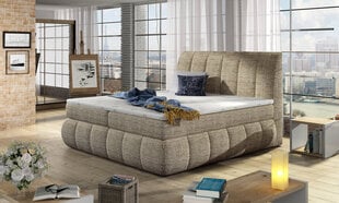 Кровать  Vincenzo, 160x200 см, бежевая цена и информация | Кровати | pigu.lt