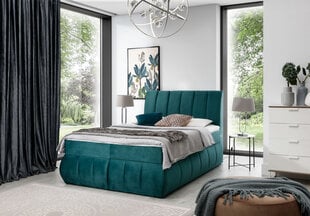 Кровать  Vincenzo, 160х200 см, зеленая цена и информация | Кровати | pigu.lt