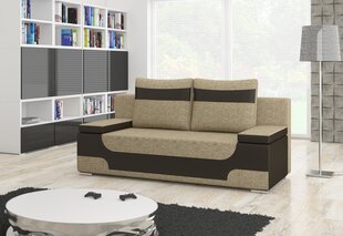 Sofa Area, smėlio/juoda kaina ir informacija | Sofos | pigu.lt