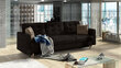 Sofa Asgard, 235x95x86 cm, ruda цена и информация | Sofos | pigu.lt