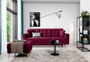 Sofa Asgard, 235x95x86 cm, violetinė kaina ir informacija | Sofos | pigu.lt