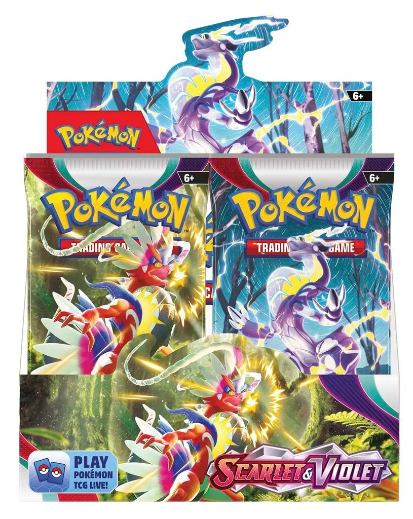 Pokemon TCG: Scarlet & Violet Booster цена | pigu.lt