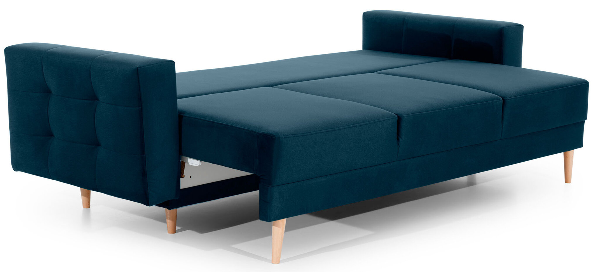 Sofa Asgard, 235x95x86 cm, mėlyna kaina ir informacija | Sofos | pigu.lt