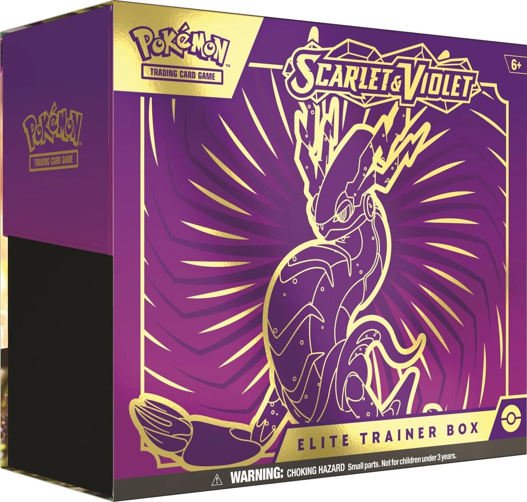 Kortų žaidimas Pokemon TCG Scarlet & Violet Elite - Miraidon, ENG цена и информация | Stalo žaidimai, galvosūkiai | pigu.lt