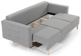Sofa Asgard, 235x95x86 cm,pilka kaina ir informacija | Sofos | pigu.lt