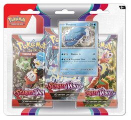 Pokemon TCG: Scarlet & Violet-Pack Booster Display - Dondozo kaina ir informacija | Stalo žaidimai, galvosūkiai | pigu.lt