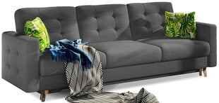 Sofa Asgard, 235x95x86 cm, pilka kaina ir informacija | Sofos | pigu.lt