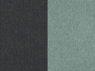 Sofa NORE Ewa II, juoda/žalia kaina ir informacija | Sofos | pigu.lt