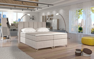 Кровать  Basilio, 140х200 см, бежевого цвета цена и информация | Кровати | pigu.lt