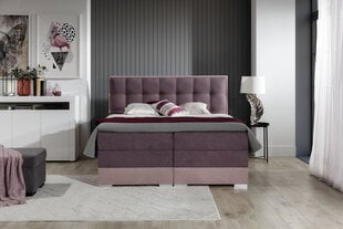 Кровать  Damaso, 160х200 см, розовый цвет цена и информация | Кровати | pigu.lt