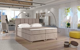 Кровать  Basilio, 180х200 см, бежевого цвета цена и информация | Кровати | pigu.lt