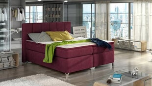 Кровать  Basilio, 180х200 см, красный цвет цена и информация | Кровати | pigu.lt