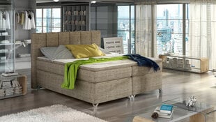 Кровать  Basilio, 180х200 см, бежевого цвета цена и информация | Кровати | pigu.lt