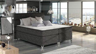 Кровать  Amadeo, 140х200 см, серый цвет цена и информация | Кровати | pigu.lt