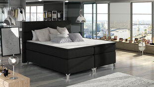 Кровать  Amadeo, 160x200 см, черный цвет цена и информация | Кровати | pigu.lt