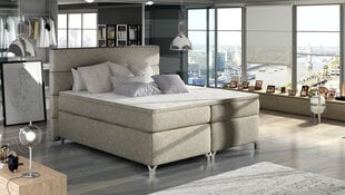 Кровать  Amadeo, 140х200 см, бежевый цвет цена и информация | Кровати | pigu.lt