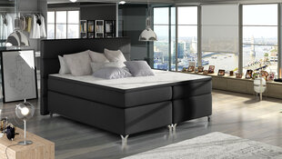 Кровать  Amadeo, 160x200 см, черный цвет цена и информация | Кровати | pigu.lt