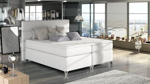 Кровать  Amadeo, 160х200 см, белый цвет цена и информация | Кровати | pigu.lt