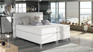 Кровать  Amadeo, 180х200 см, белый цвет цена и информация | Кровати | pigu.lt