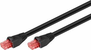 Goobay CAT6 U/UTP, RJ45, 10 м цена и информация | Кабели и провода | pigu.lt