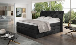 Кровать Mirabel, 140х200 см, черный цена и информация | Кровати | pigu.lt