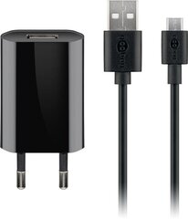 Goobay, Micro-USB 5 Вт, 1 м. цена и информация | Кабели и провода | pigu.lt