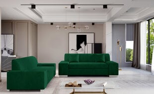 Комплект мягкой мебели из 2 предметов Eltap Porto 2+3, зеленый цвет цена и информация | Комплекты мягкой мебели | pigu.lt
