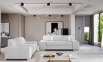 Комплект мягкой мебели из 2 предметов Eltap Porto 2+3, белый