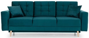 Sofa Asgard, 233x92x93 cm, žalia kaina ir informacija | Sofos | pigu.lt