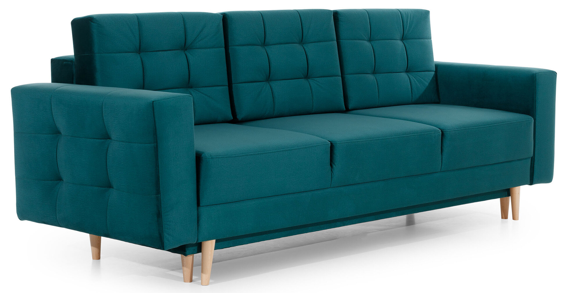 Sofa Asgard, 233x92x93 cm, žalia цена и информация | Sofos | pigu.lt