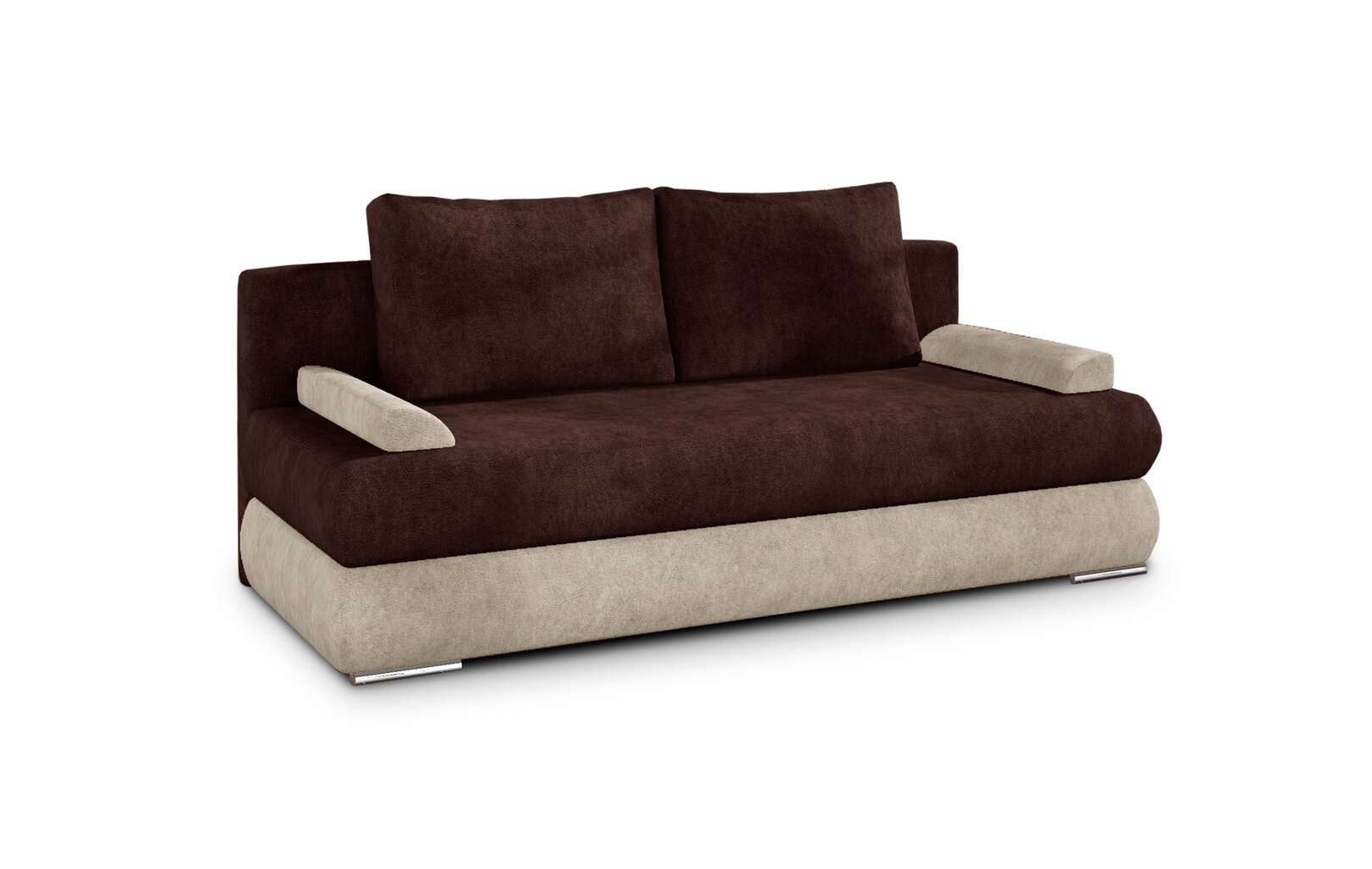 Sofa Eltap Milo, ruda/smėlio цена и информация | Sofos | pigu.lt