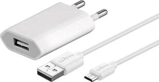 Goobay, Micro-USB, 1 m kaina ir informacija | Kabeliai ir laidai | pigu.lt