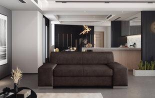 Sofa Porto 2, ruda kaina ir informacija | Sofos | pigu.lt