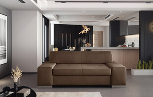 Sofa Porto 2, ruda kaina ir informacija | Sofos | pigu.lt