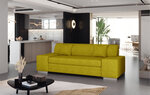 Sofa Porto 3, 210x90x98 cm, geltona