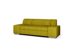 Sofa Porto 3, 210x90x98 cm, geltona