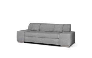 Sofa Porto 3, 210x90x98 cm, pilka kaina ir informacija | Sofos | pigu.lt